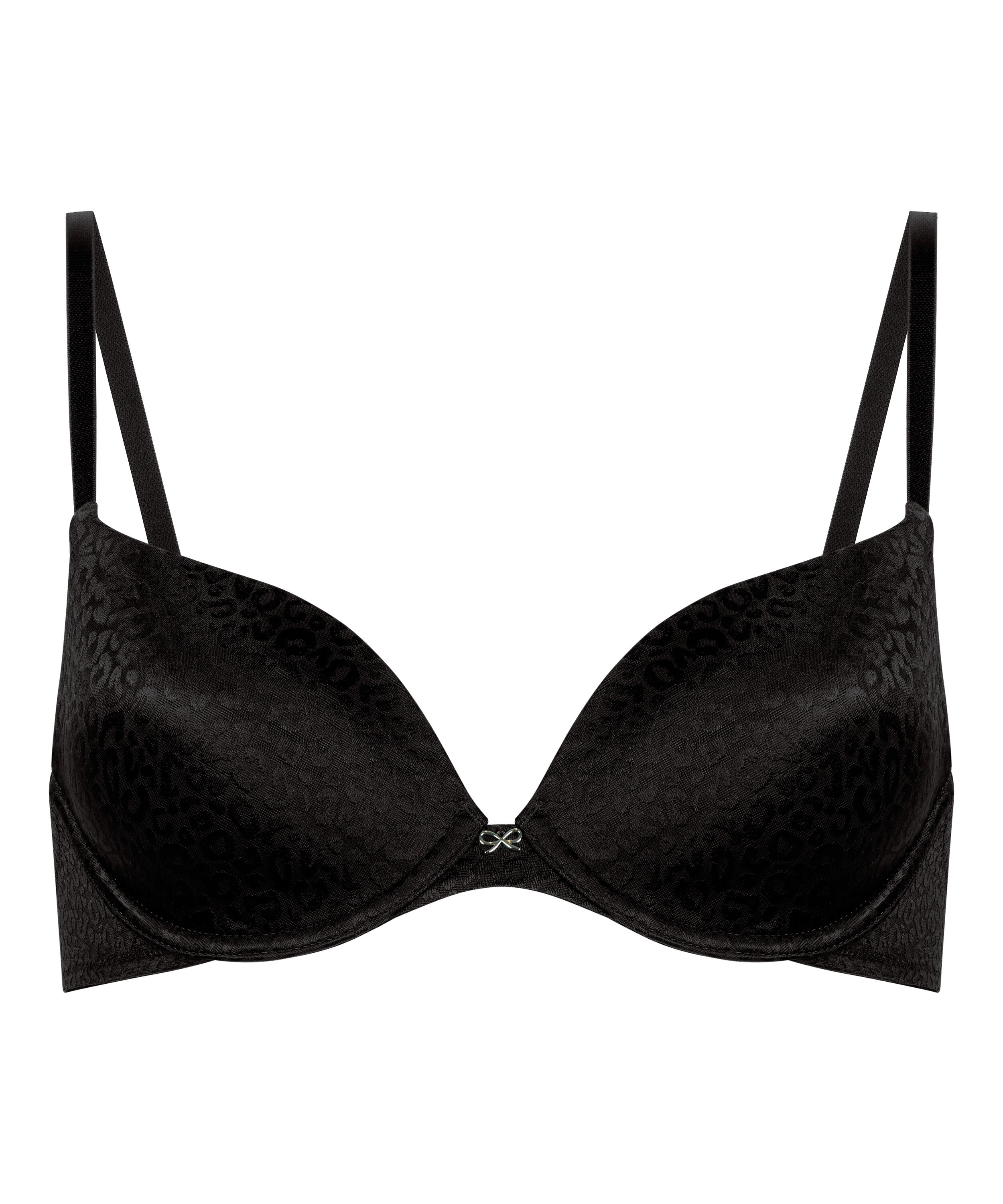 Padded Underwired Bra Jackie, Black