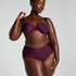 High Waisted Bikini Bottom Costa, Purple