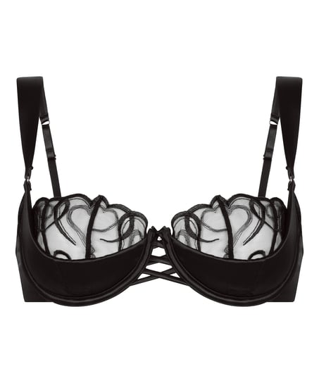 Olivia Non-Padded Underwired Bra, Black