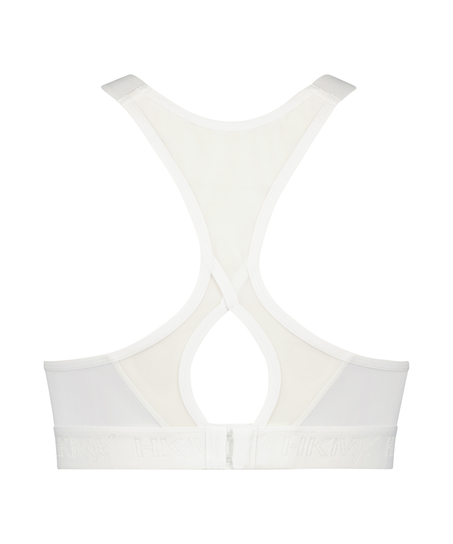 HKMX Sports bra The All Star Level 2, White