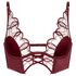 Olivia Non-Padded Underwired Longline Bra, Red