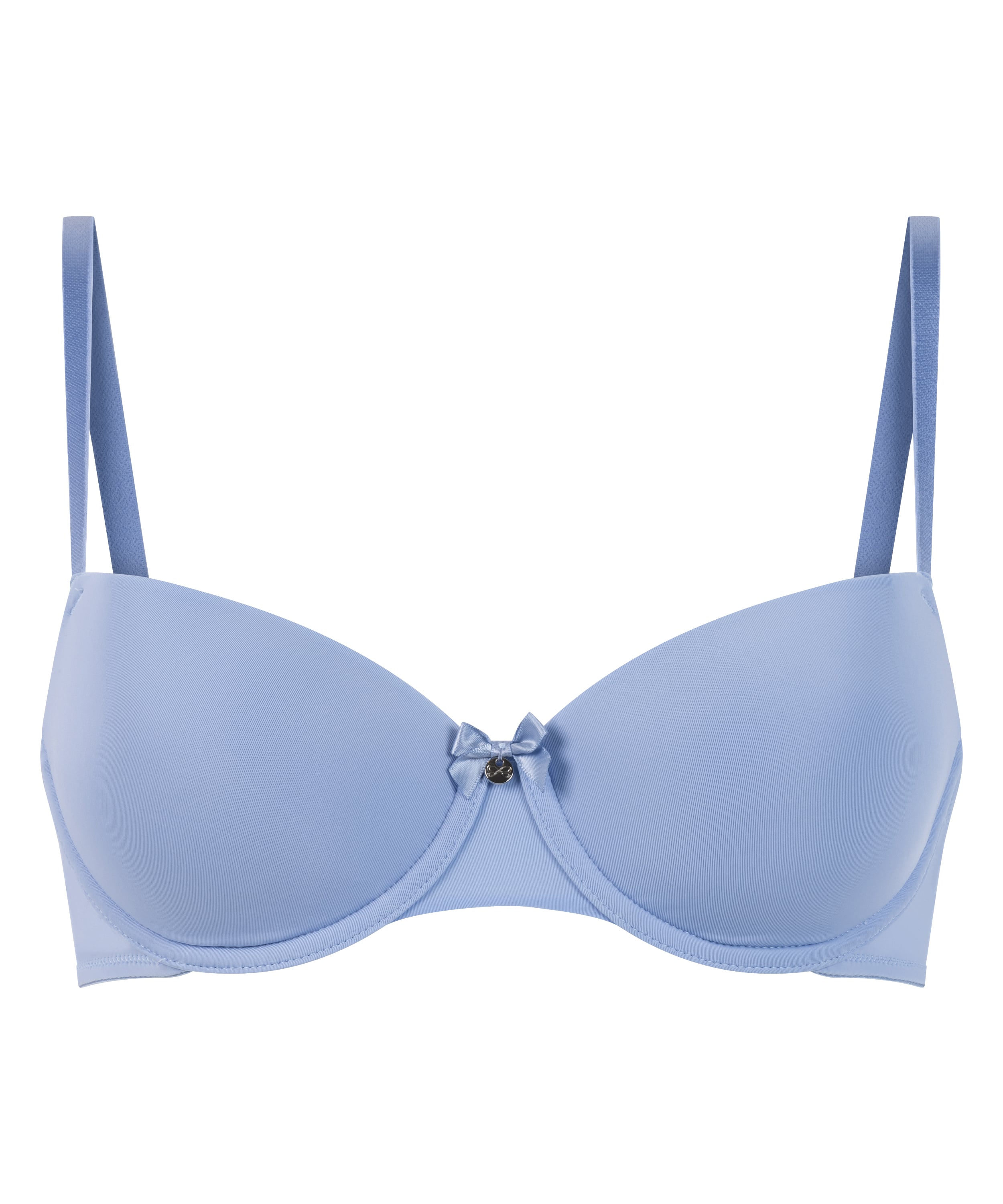 Demi Padded Underwired Bra, Blue, main