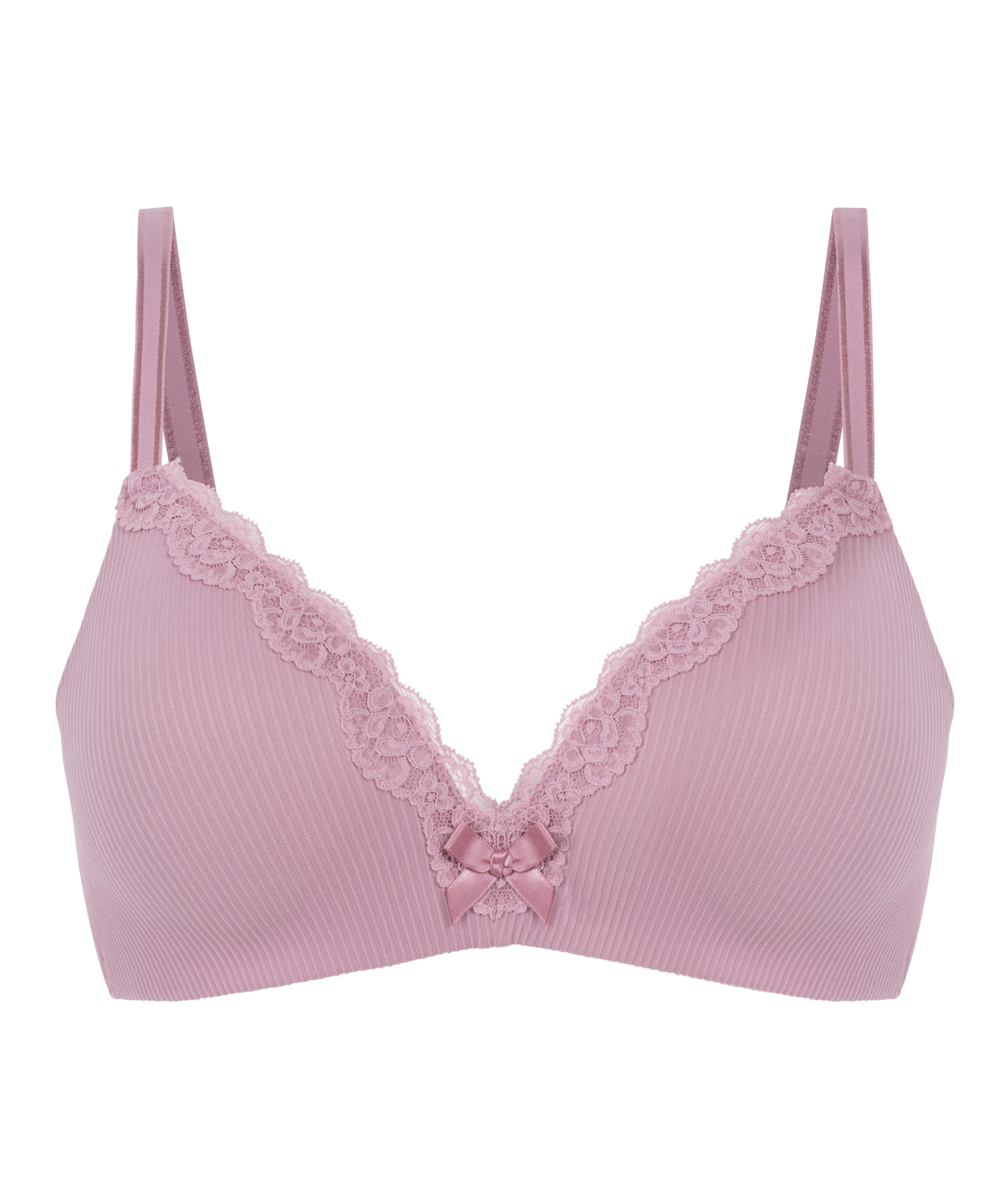 Lola Padded Non-Wired Bra, Pink, main