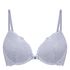 Marine Padded Push-Up Underwired Bra, Purple