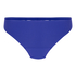 Lace Back Invisible Thong, Blue