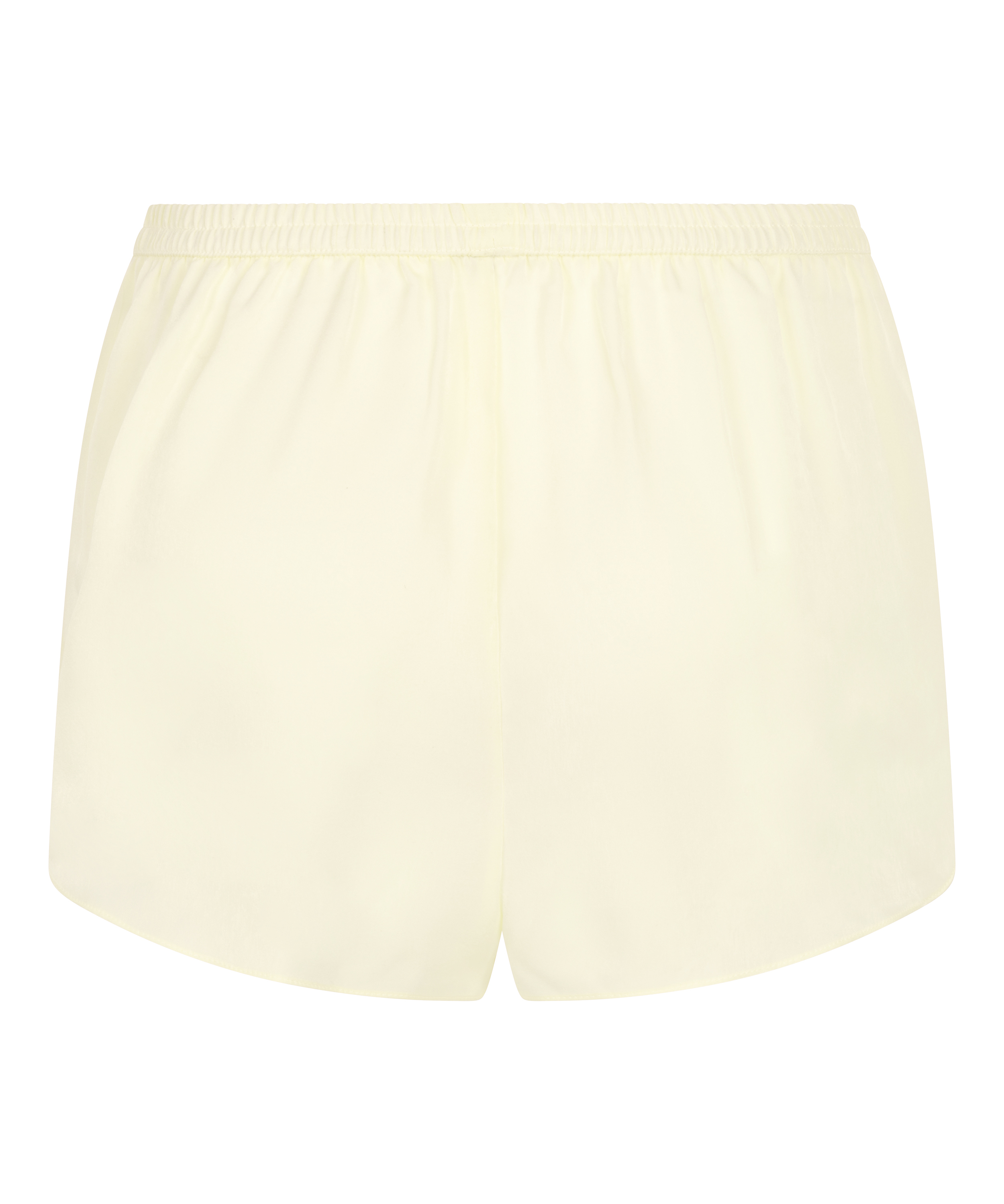 Short Satin Minimal, Yellow, main