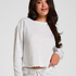 Pyjama Top Pointelle, Beige