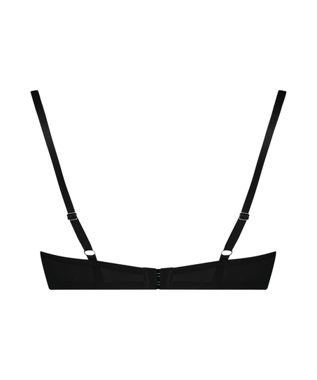 Josefina Padded Underwired Bra, Black