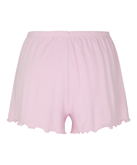 Pyjama Short Pointelle, Pink