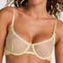 Non-Padded Underwired Bra Flora, Yellow