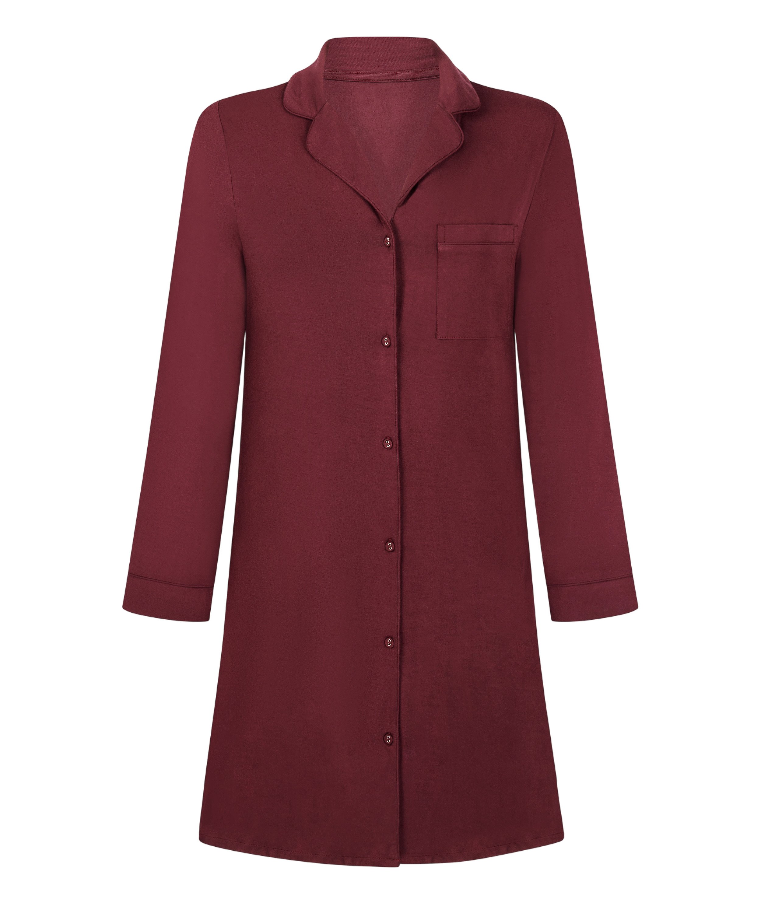 Essential Jersey Shirtdress, Purple, main