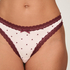 Multipack Cotton Thong, Pink