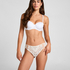 Angie Padded Strapless Underwired Bra, White