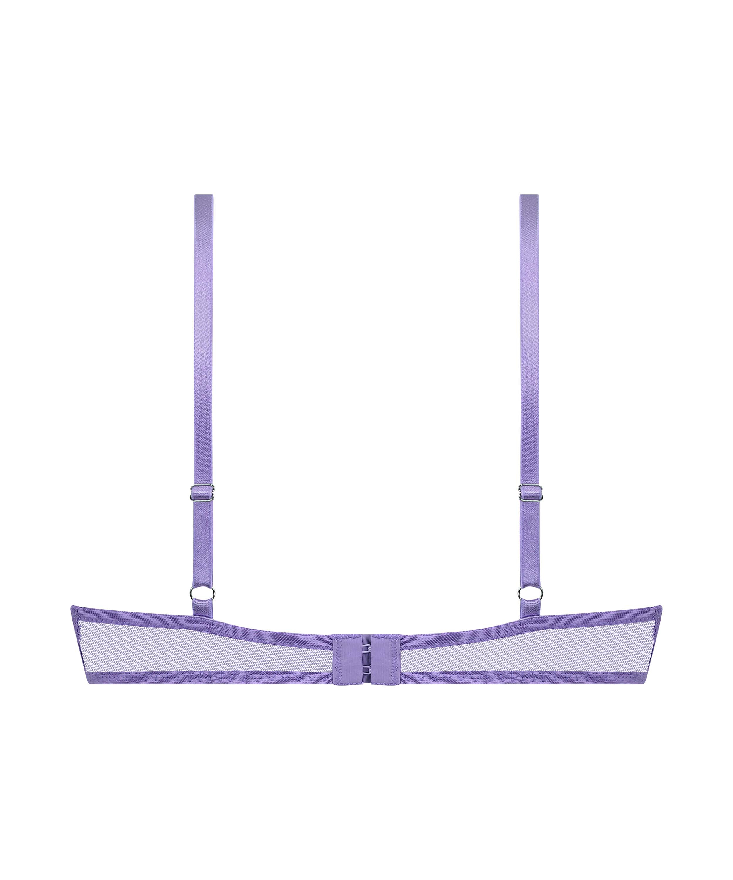 Isabella Padded Push-Up Underwired Bra, Purple, main