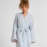 Muslin Robe Short, Blue