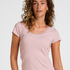 Pyjama Top Jersey Rib, Pink