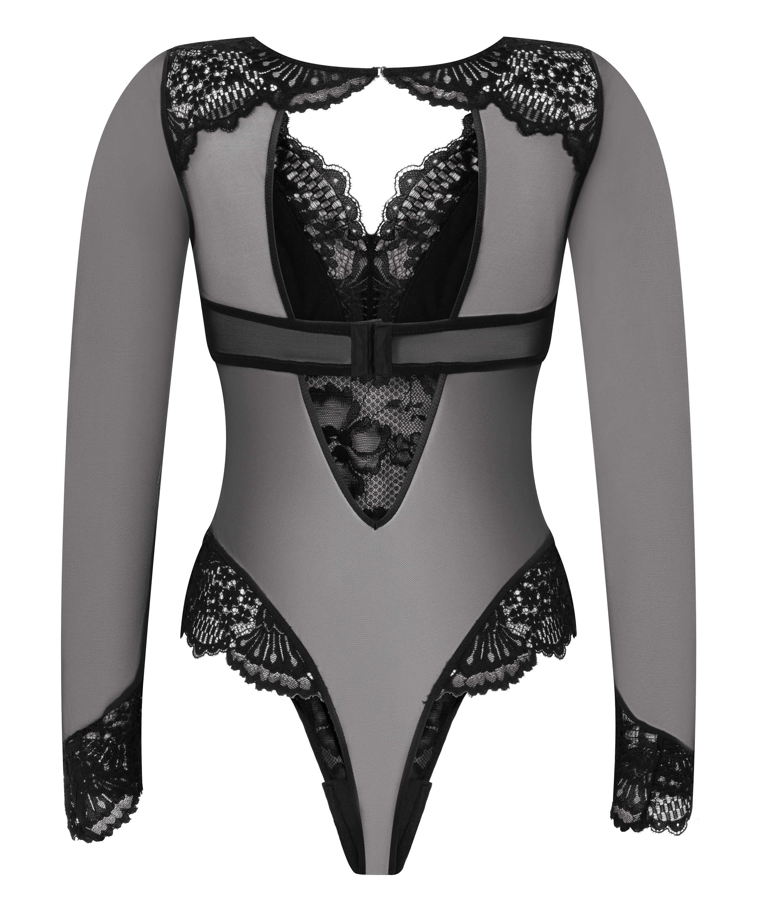Essie Longsleeved Body, Black, main
