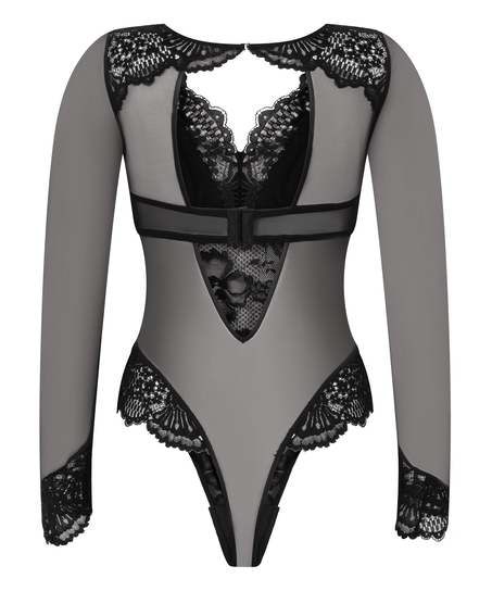 Essie Longsleeved Body, Black