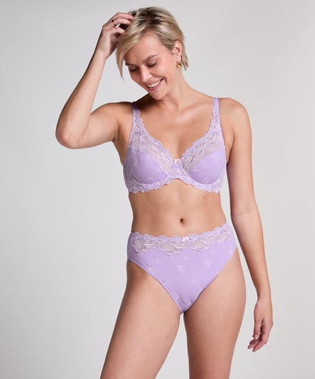 Diva High Knickers, Purple