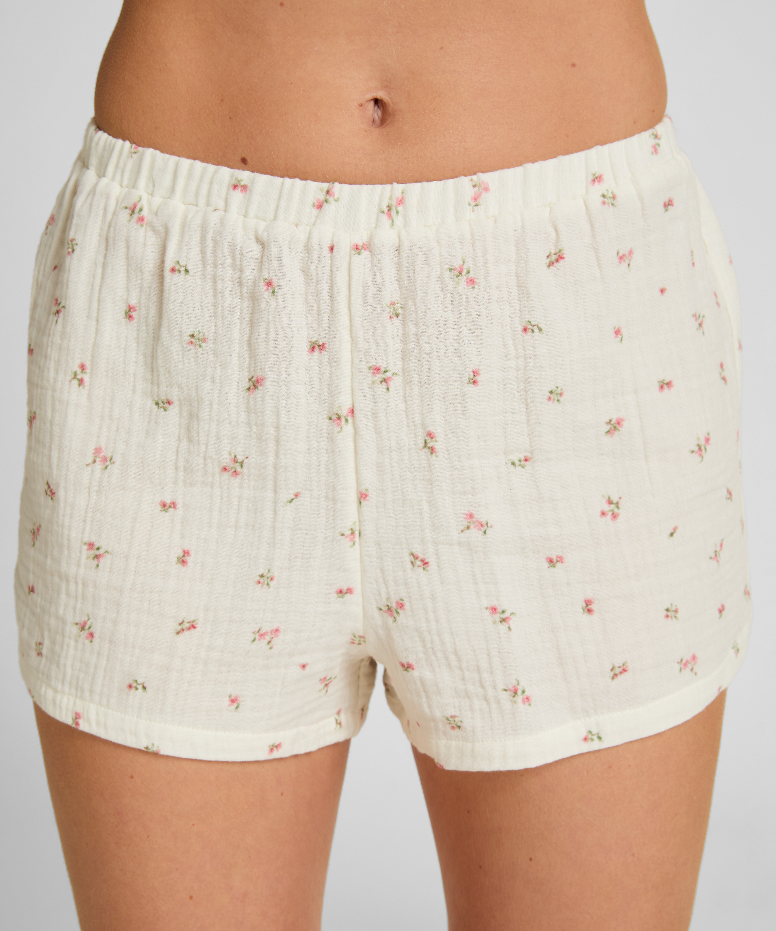 Muslin Short, White, main