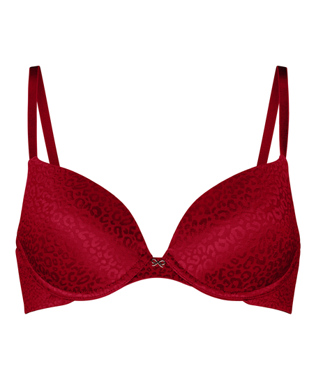 Padded Underwired Bra Jackie, Red