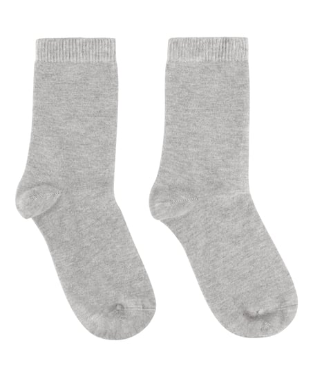 Modal Crew Socks, Gray