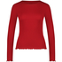 Long-Sleeved Pyjama Top, Red