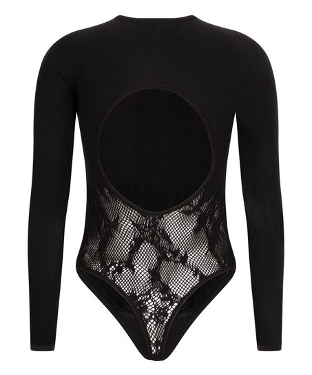 Floral Body, Black