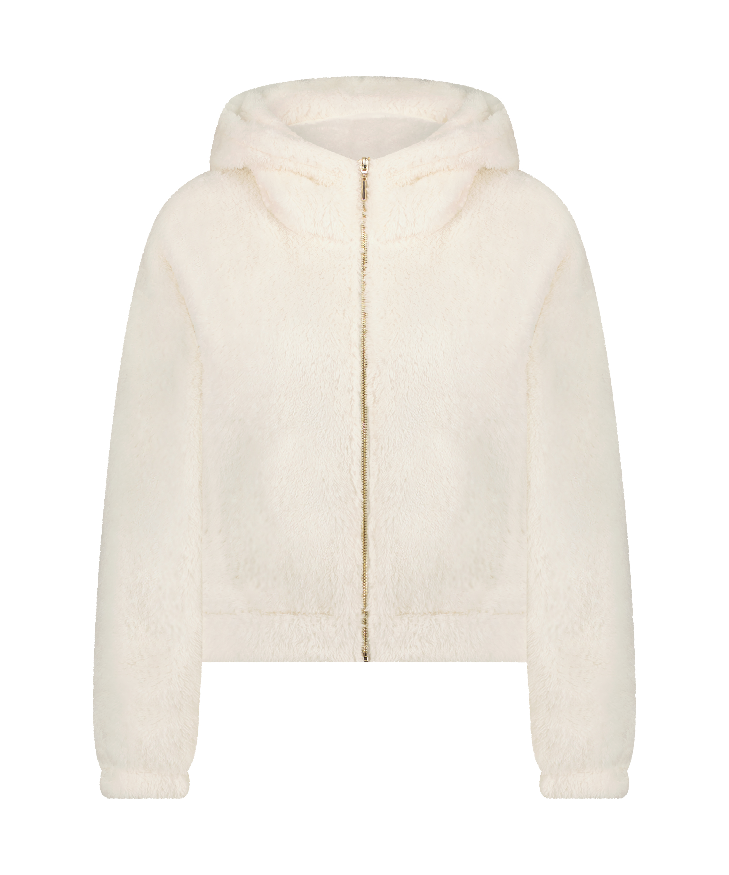 Fleece Jacket, White, main