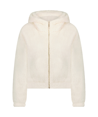 Fleece Jacket, White