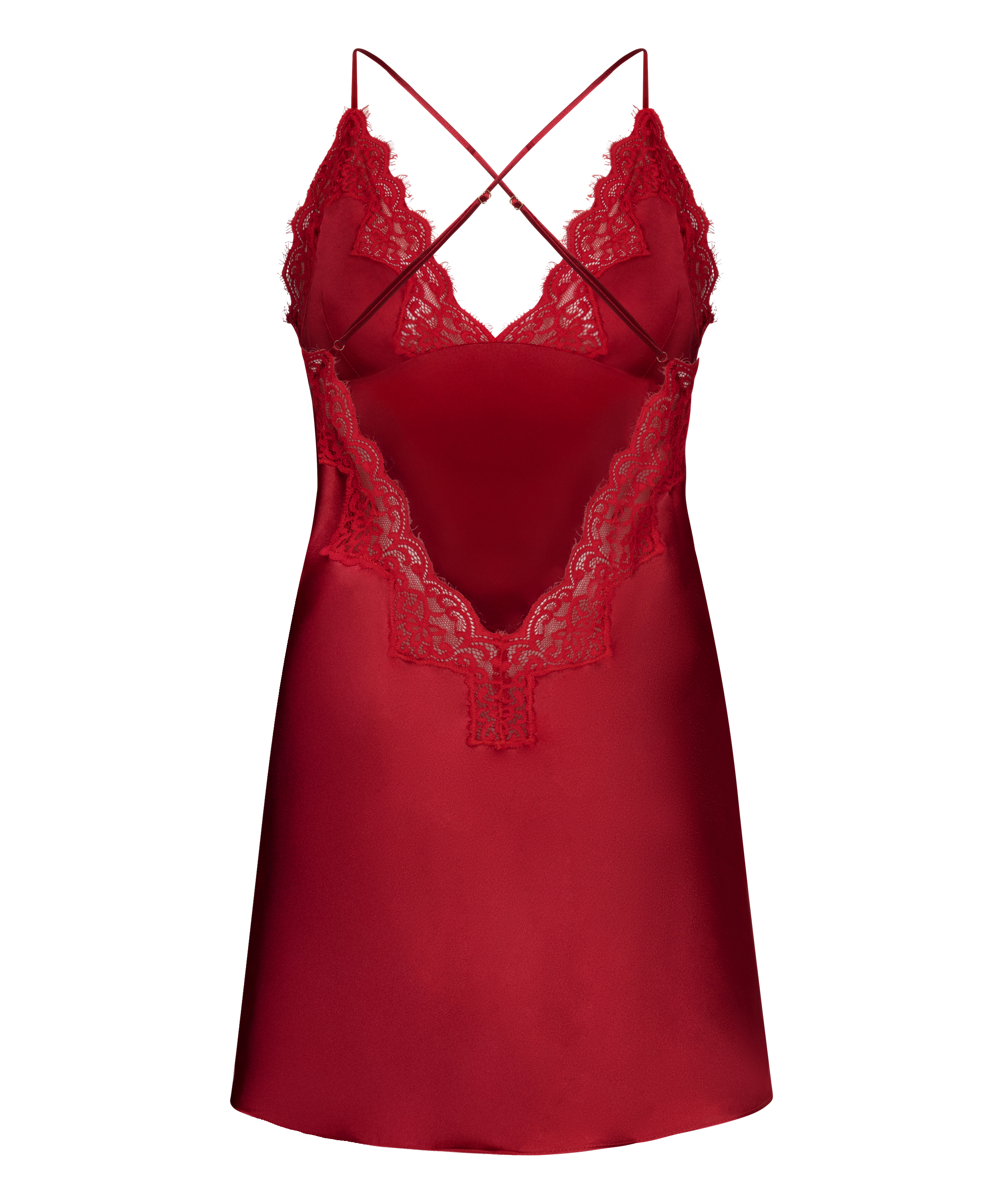 Mya Slipdress, Red, main