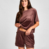 Velvet Pocket shorts, Brown