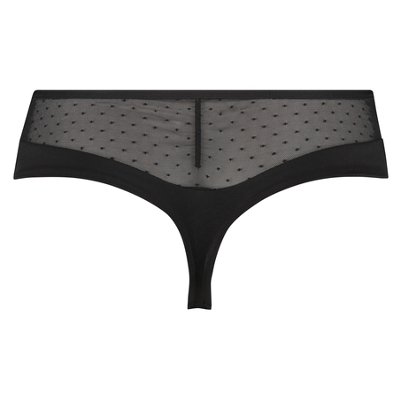 Amelia boxer thong, Black