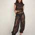 Jogger Allover Lace Legacy, Black