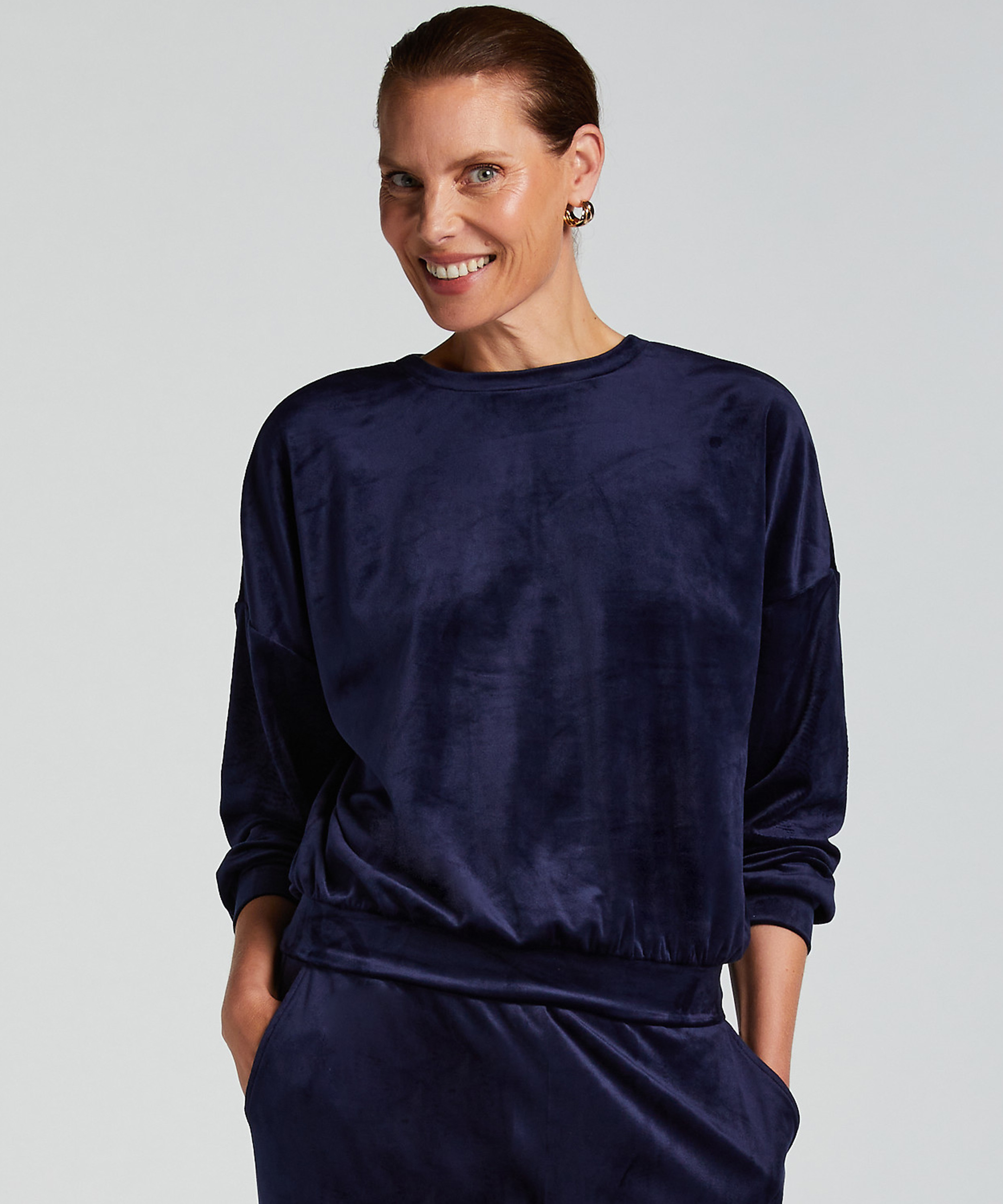 Velours Top, Blue, main