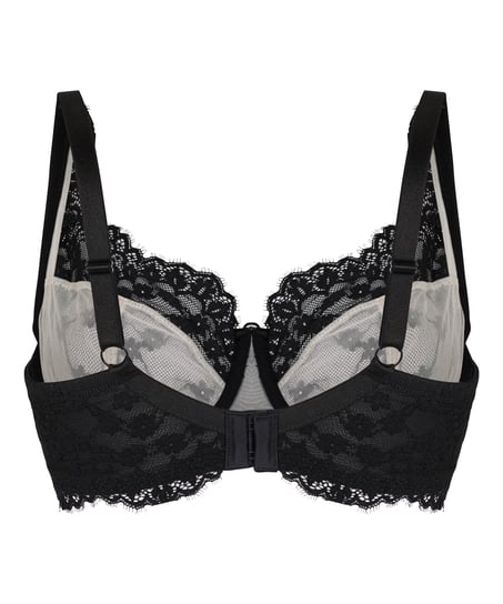 Daisy Non-Padded Underwired Bra, Black