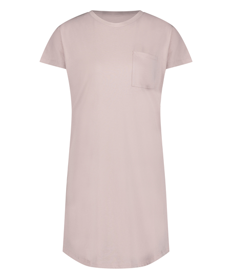 Round Neck Nightshirt, Purple