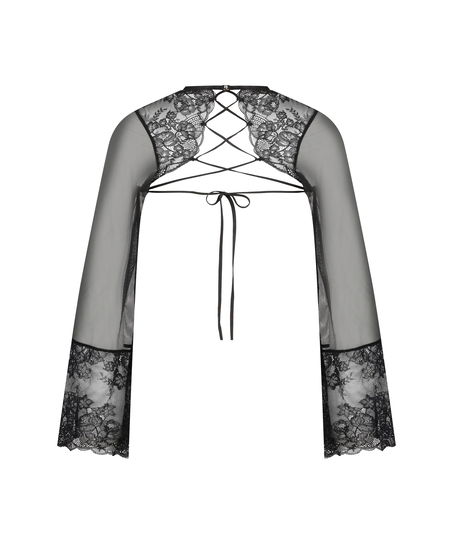 Catherine Lace Top, Black