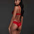 Sosha Brazilian with open crotch, Red