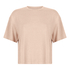 Brushed Jersey Pyjama Top, Beige