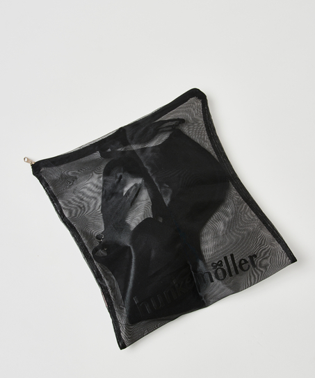 Hosiery bag zipper, Black