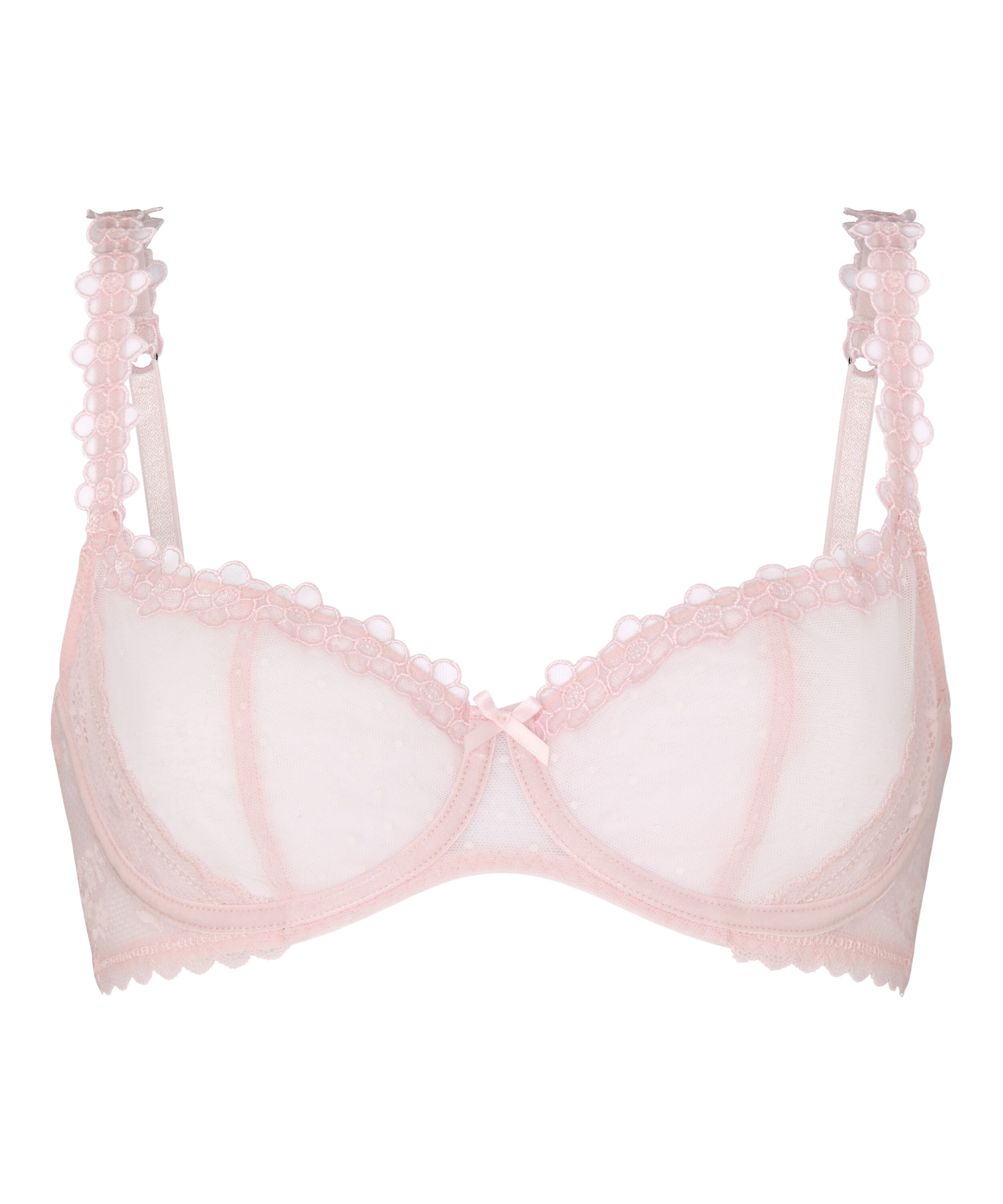 Non-Padded Underwired Bra Eleanora, Pink