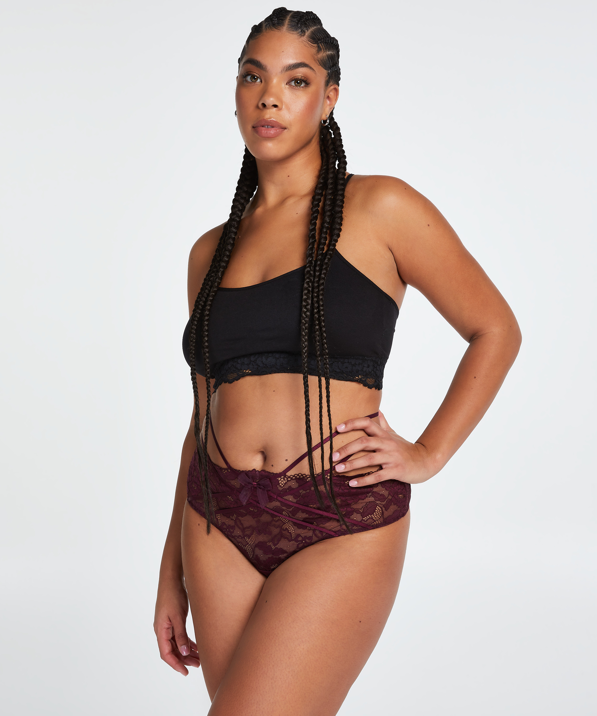 Sally Thong Curvy, Red, main