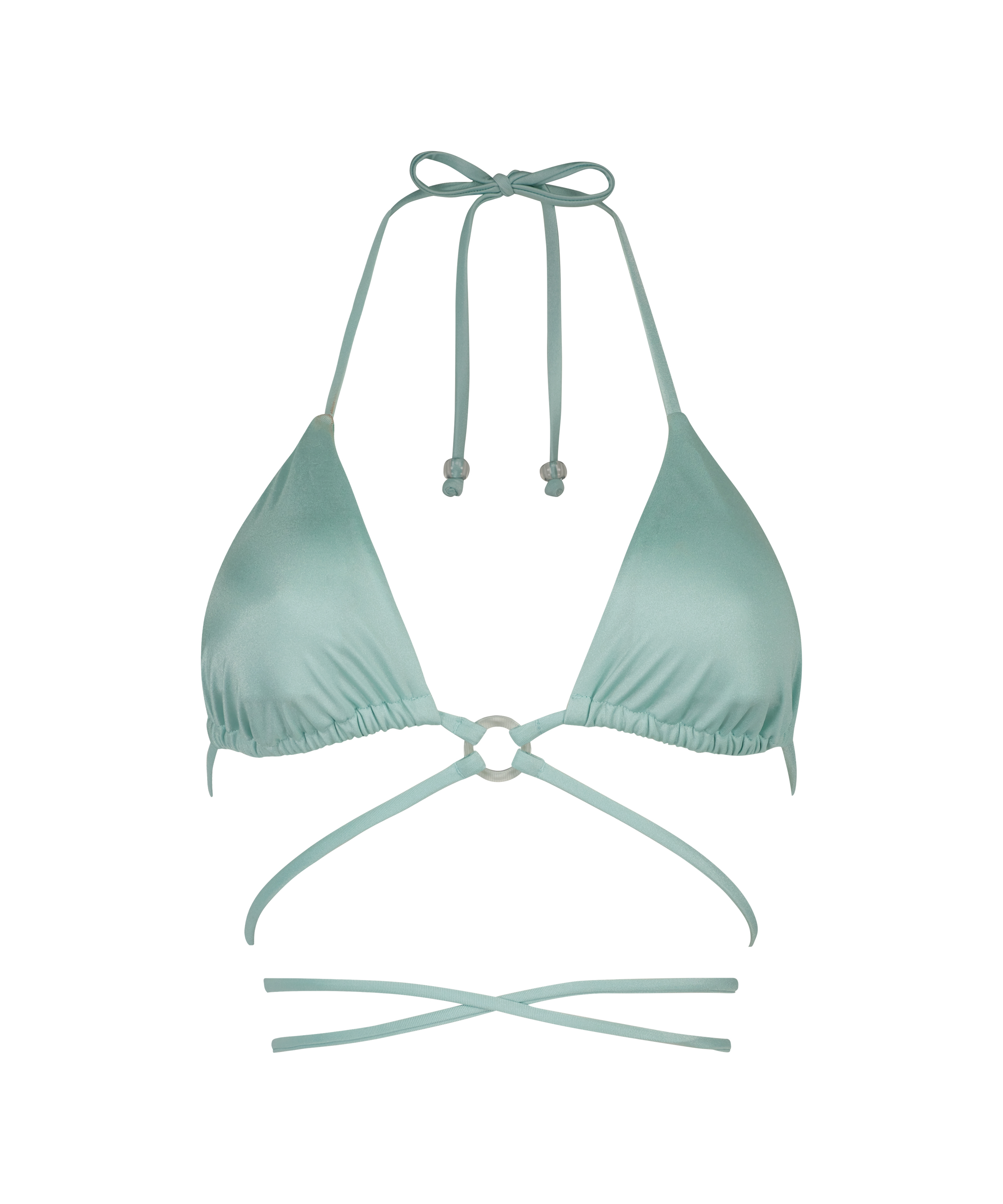 Sydney Triangle Bikini Top, Blue, main