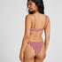 Highleg Bikini Bottom Amalfi, Red