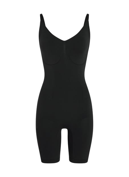 Seamless Enhancing Thigh Slimmer, Black