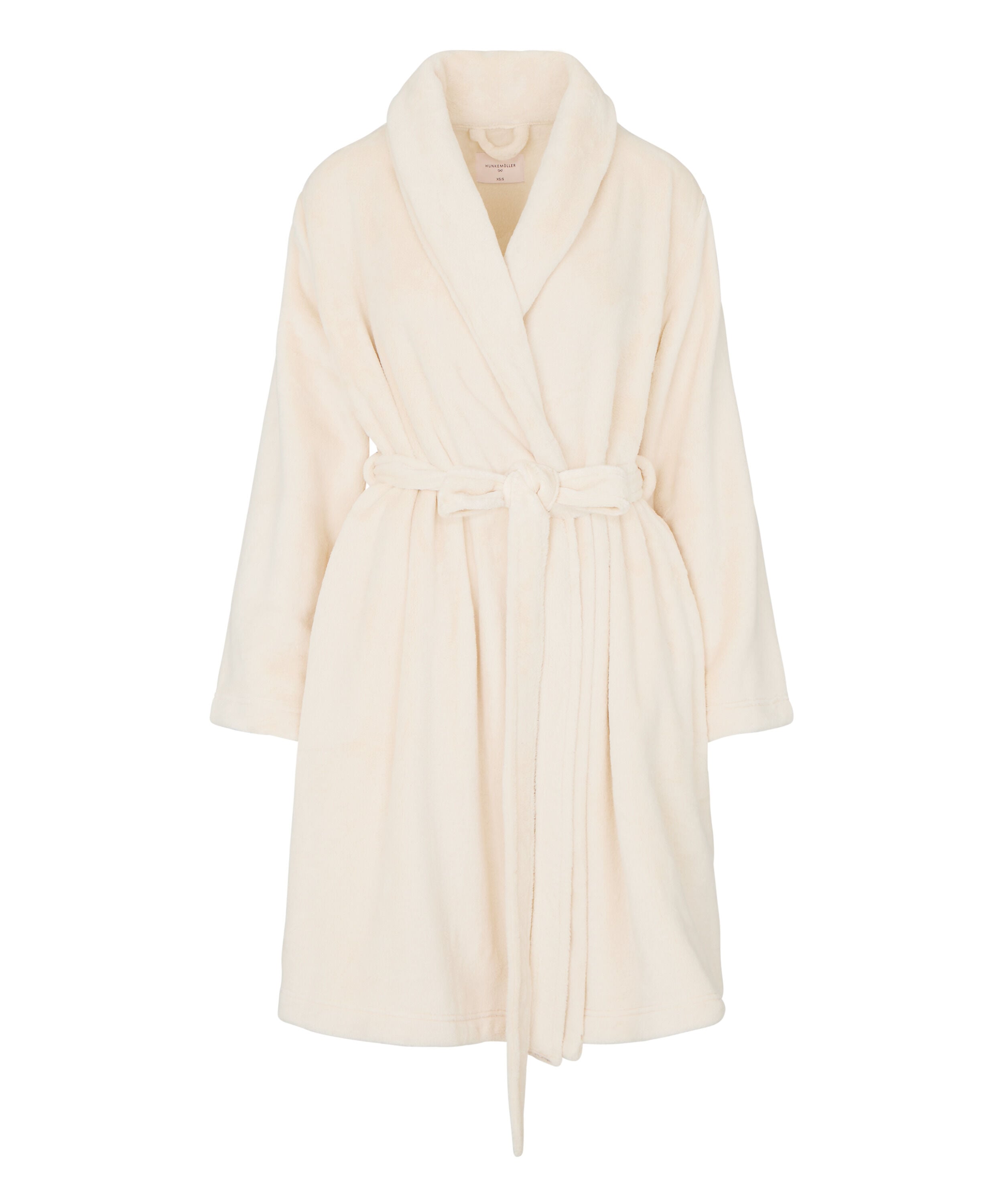 Robe Fluffy Fleece, White