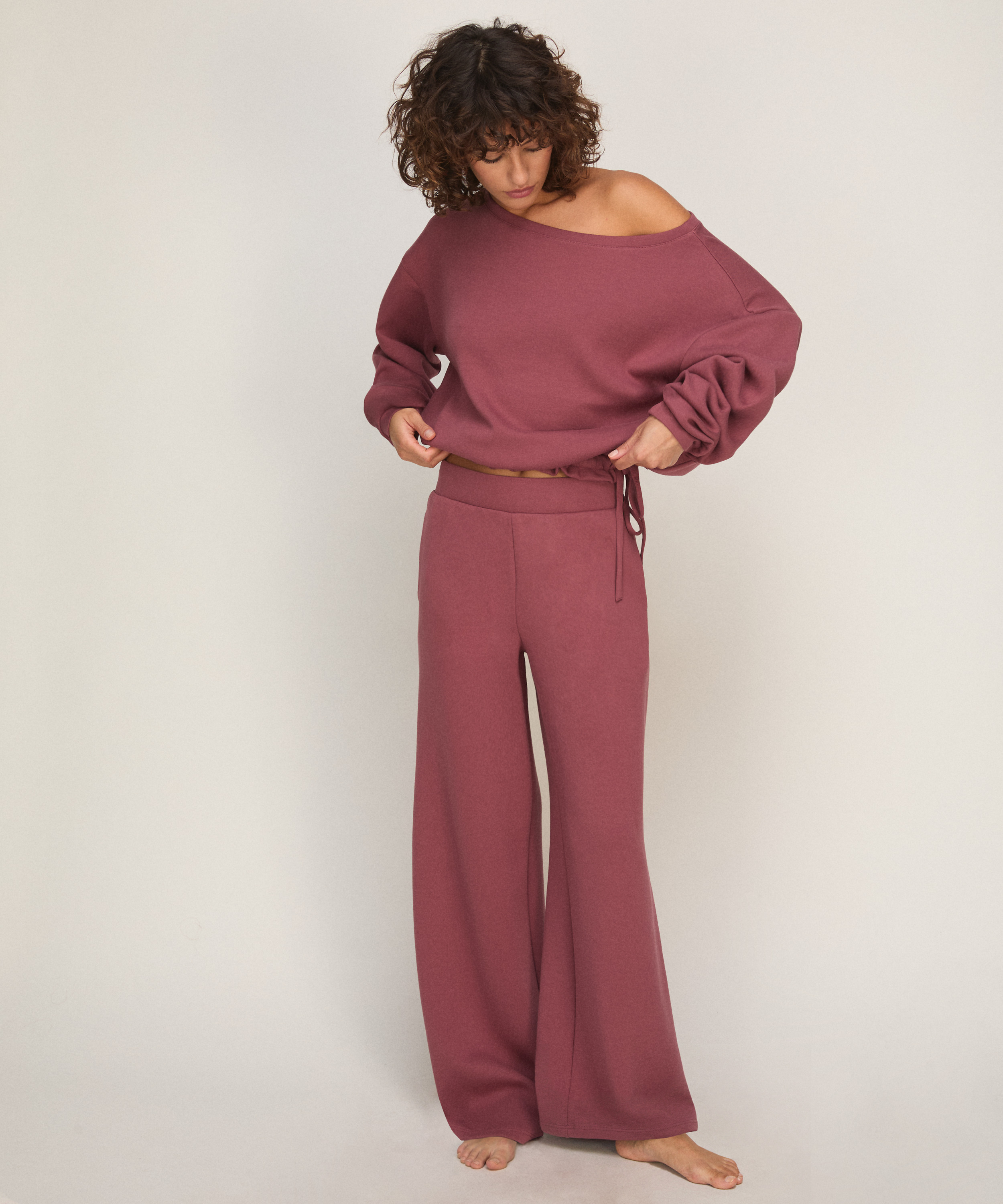 Top Viscose Boatneck, Pink, main