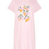 Round Neck Nightshirt, Pink