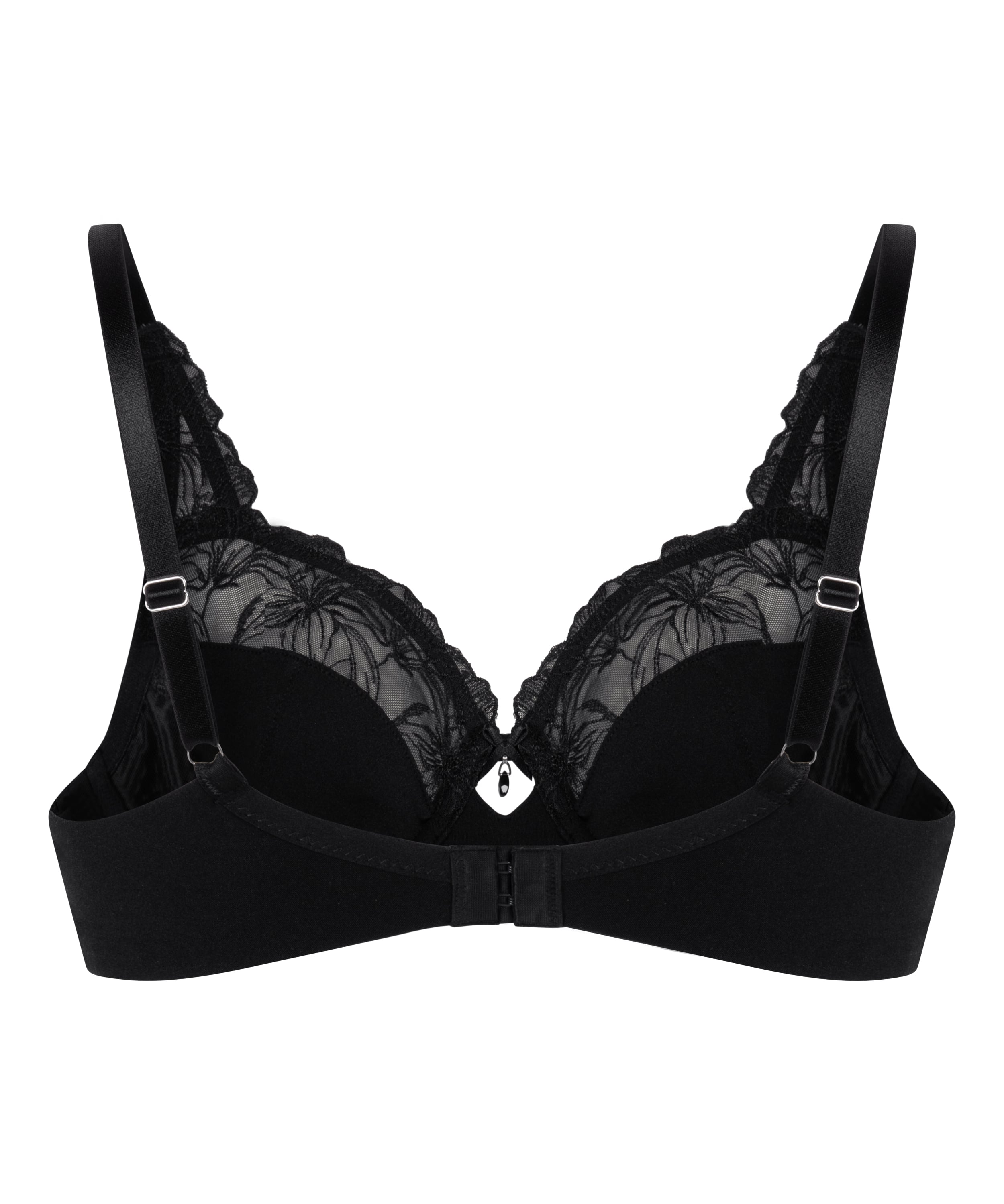 Lily Non-padded Underwired Bra, Black, main